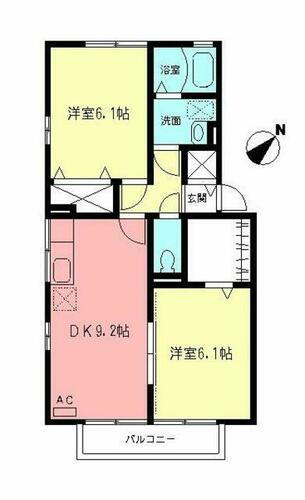 神奈川県秦野市立野台３丁目 秦野駅 2DK アパート 賃貸物件詳細