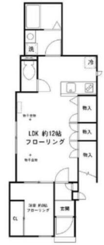 東京都足立区関原１丁目 梅島駅 1LDK アパート 賃貸物件詳細