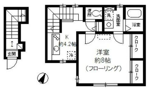 東京都杉並区下高井戸３丁目 桜上水駅 1K アパート 賃貸物件詳細