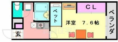大阪府大阪市平野区加美東１丁目 加美駅 1K アパート 賃貸物件詳細