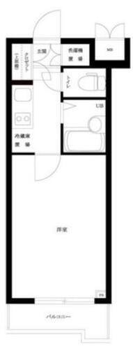 東京都目黒区三田２丁目 目黒駅 1K マンション 賃貸物件詳細