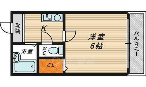 大阪府大阪市鶴見区鶴見３丁目 今福鶴見駅 1K マンション 賃貸物件詳細
