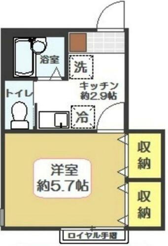 東京都足立区関原３丁目 西新井駅 1K アパート 賃貸物件詳細