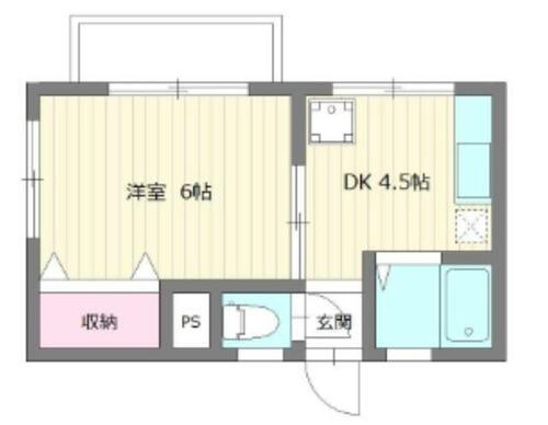 東京都三鷹市下連雀２丁目 三鷹駅 1DK アパート 賃貸物件詳細