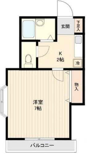 埼玉県朝霞市三原１丁目 朝霞台駅 1K アパート 賃貸物件詳細