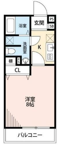 埼玉県草加市吉町１丁目 草加駅 1K アパート 賃貸物件詳細