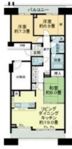 東京都大田区下丸子４丁目 下丸子駅 3LDK マンション 賃貸物件詳細