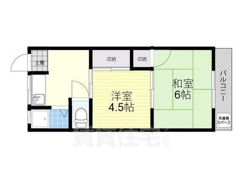 大阪府豊中市稲津町１丁目 庄内駅 2DK アパート 賃貸物件詳細