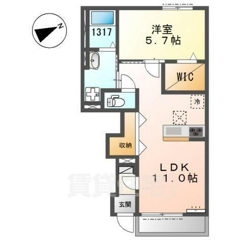 兵庫県明石市大久保町八木 中八木駅 1LDK アパート 賃貸物件詳細