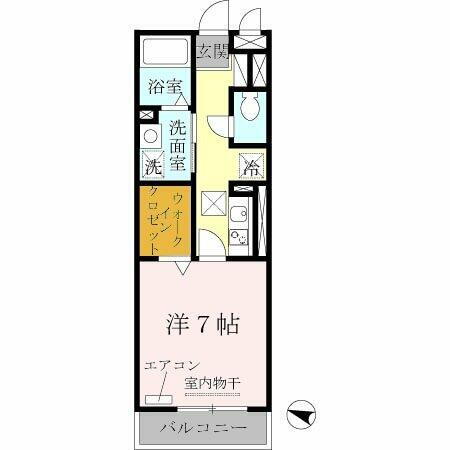 兵庫県芦屋市楠町 打出駅 1K アパート 賃貸物件詳細