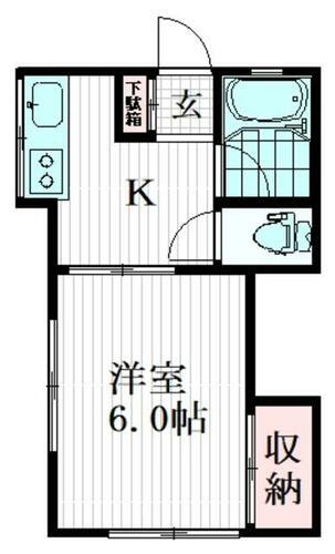 東京都目黒区祐天寺１丁目 祐天寺駅 1K アパート 賃貸物件詳細