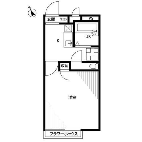 東京都町田市野津田町 鶴川駅 1K アパート 賃貸物件詳細