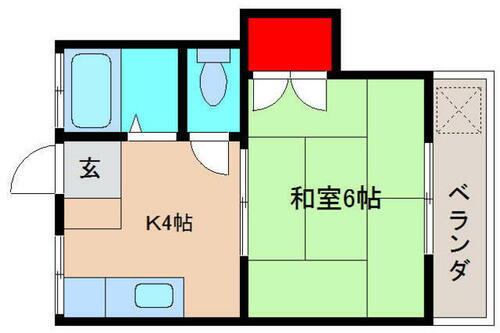 東京都調布市柴崎２丁目 つつじヶ丘駅 1K アパート 賃貸物件詳細