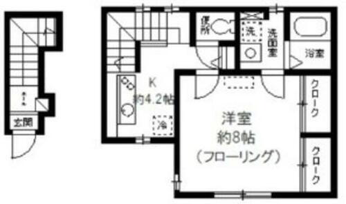 東京都杉並区下高井戸３丁目 西永福駅 1K アパート 賃貸物件詳細