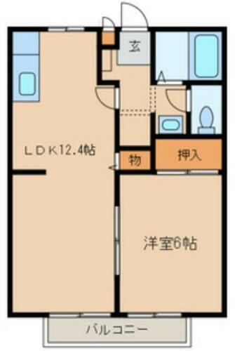 千葉県鎌ケ谷市北中沢２丁目 北初富駅 1LDK アパート 賃貸物件詳細