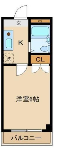東京都大田区東蒲田１丁目 梅屋敷駅 1K マンション 賃貸物件詳細