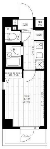 東京都港区南麻布２丁目 白金高輪駅 1K マンション 賃貸物件詳細