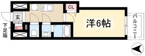 愛知県名古屋市中村区太閤通７丁目 中村公園駅 1K マンション 賃貸物件詳細