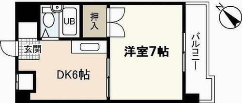 広島県広島市東区戸坂千足１丁目 戸坂駅 1DK マンション 賃貸物件詳細