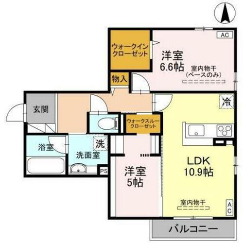 富山県富山市東田地方町２丁目 電気ビル前駅 2LDK アパート 賃貸物件詳細