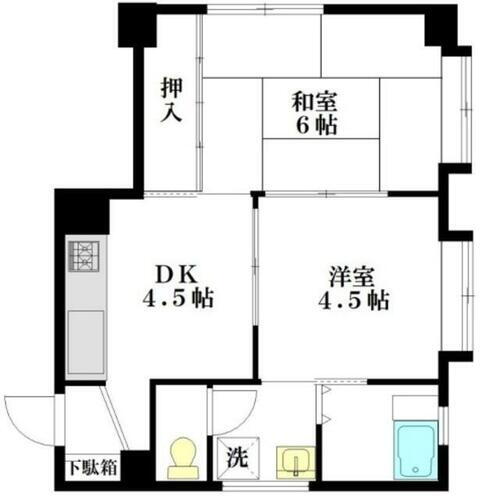 東京都渋谷区恵比寿南１丁目 恵比寿駅 2DK マンション 賃貸物件詳細