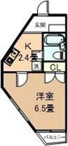 神奈川県川崎市多摩区生田１丁目 中野島駅 1K マンション 賃貸物件詳細