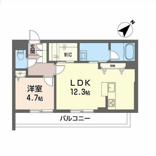 徳島県徳島市北出来島町２丁目 徳島駅 1LDK マンション 賃貸物件詳細