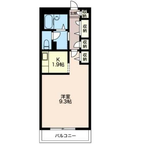 Ｔｈｅ　Ｖｉｌｌａｇｅ　Ⅱ 2階 1K 賃貸物件詳細