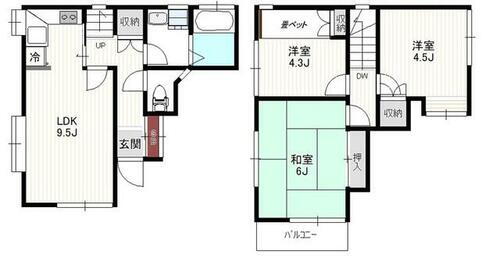 千葉県船橋市大穴北２丁目 三咲駅 3LDK 一戸建て 賃貸物件詳細