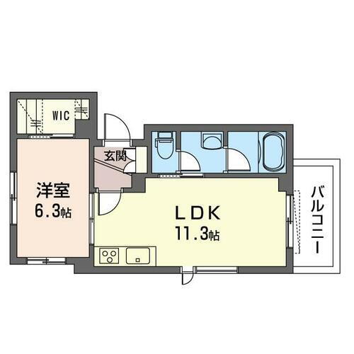 東京都大田区東蒲田１丁目 梅屋敷駅 1LDK マンション 賃貸物件詳細