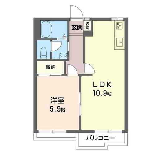 東京都東大和市清水１丁目 武蔵大和駅 1LDK アパート 賃貸物件詳細