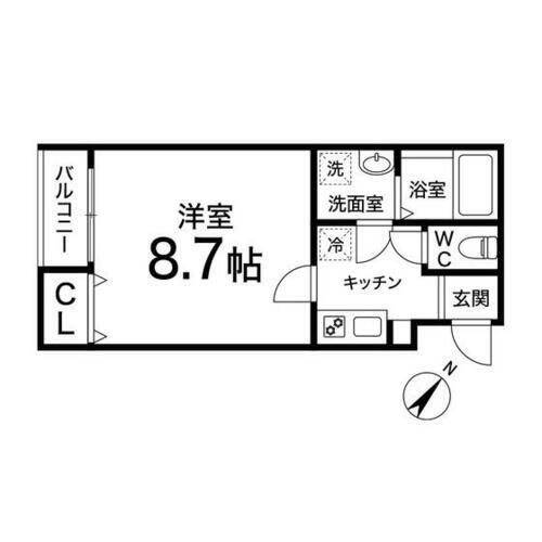 宮城県仙台市宮城野区五輪１丁目 宮城野原駅 1K アパート 賃貸物件詳細
