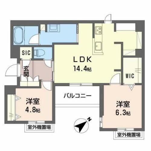 兵庫県明石市大久保町駅前１丁目 大久保駅 2LDK マンション 賃貸物件詳細