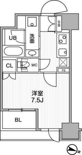 東京都千代田区東神田１丁目 岩本町駅 1K マンション 賃貸物件詳細