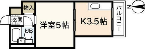 広島県広島市中区舟入中町 舟入本町駅 1K マンション 賃貸物件詳細