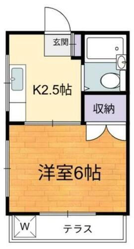 東京都調布市下石原３丁目 調布駅 1K アパート 賃貸物件詳細