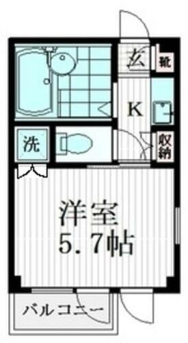 東京都新宿区上落合３丁目 中井駅 1K マンション 賃貸物件詳細