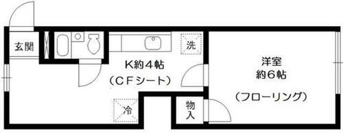東京都新宿区上落合１丁目 下落合駅 1K アパート 賃貸物件詳細