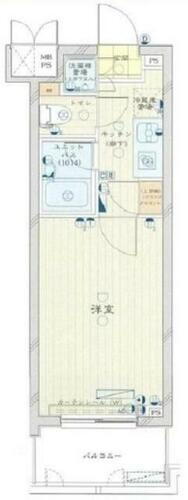 東京都新宿区西落合１丁目 落合南長崎駅 1K マンション 賃貸物件詳細