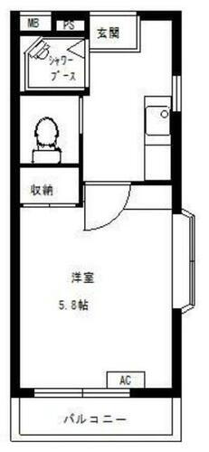 東京都板橋区徳丸３丁目 東武練馬駅 1K マンション 賃貸物件詳細