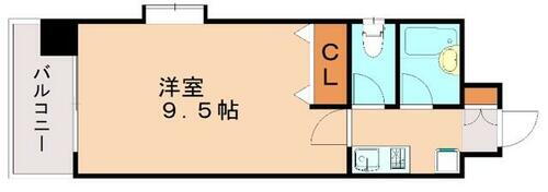 福岡県福岡市博多区美野島２丁目 西鉄平尾駅 1K マンション 賃貸物件詳細