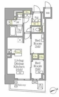 東京都足立区千住中居町 15階建 