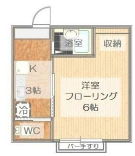 東京都足立区南花畑３丁目 六町駅 1K アパート 賃貸物件詳細