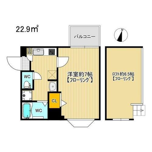 福岡県福岡市中央区鳥飼１丁目 西新駅 1K マンション 賃貸物件詳細
