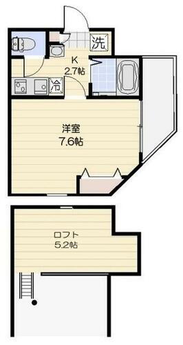 埼玉県川口市芝４丁目 蕨駅 1K アパート 賃貸物件詳細