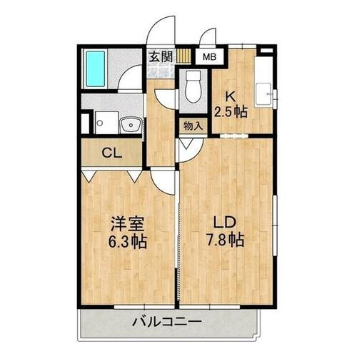 茨城県水戸市見川町 赤塚駅 1LDK アパート 賃貸物件詳細