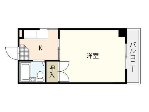 広島県広島市中区舟入中町 舟入町駅 1K マンション 賃貸物件詳細
