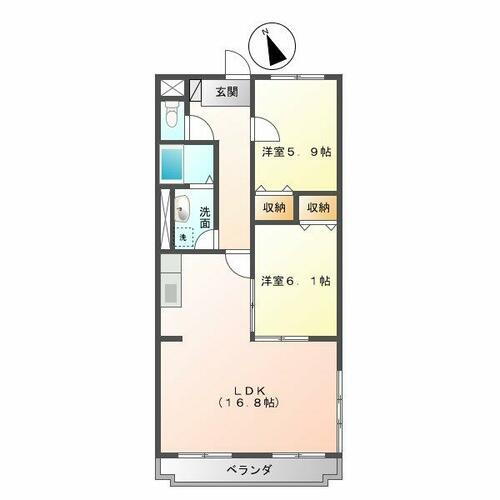 三重県四日市市ときわ２丁目 伊勢松本駅 2LDK マンション 賃貸物件詳細