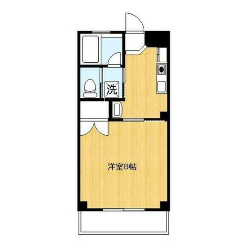 神奈川県横浜市港北区箕輪町３丁目 日吉駅 1K マンション 賃貸物件詳細