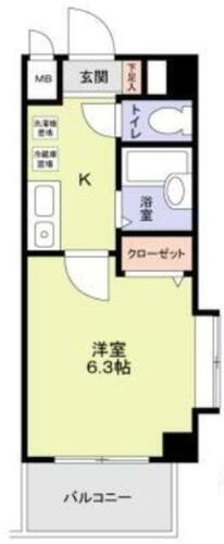 東京都港区白金３丁目 白金高輪駅 1K マンション 賃貸物件詳細